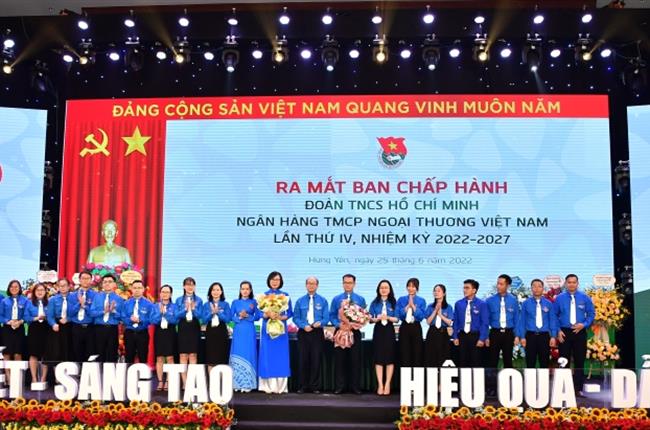 Đại hội Đại biểu Đoàn TNCS Hồ Chí Minh Vietcombank lần thứ IV, nhiệm kỳ 2022 – 2027 thành công tốt đẹp