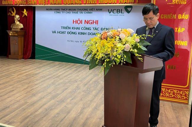 Vietcombank Leasing tổ chức hội nghị triển khai công tác đảng và hoạt động kinh doanh năm 2022