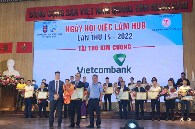 Vietcombank đồng hành cùng “Ngày hội việc làm HUB năm 2022” dành cho sinh viên khối kinh tế trên địa bàn TP. Hồ Chí Minh