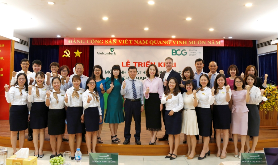 Vietcombank triển khai mô hình bán lẻ RTOM tại chi nhánh Nam Sài Gòn