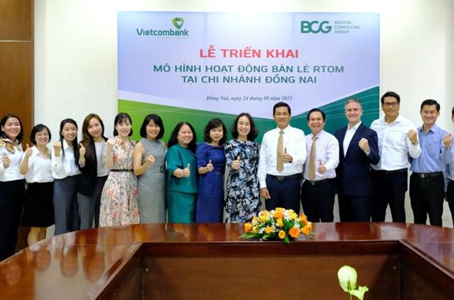 Vietcombank triển khai mô hình hoạt động bán lẻ RTOM tại Chi nhánh Đồng Nai