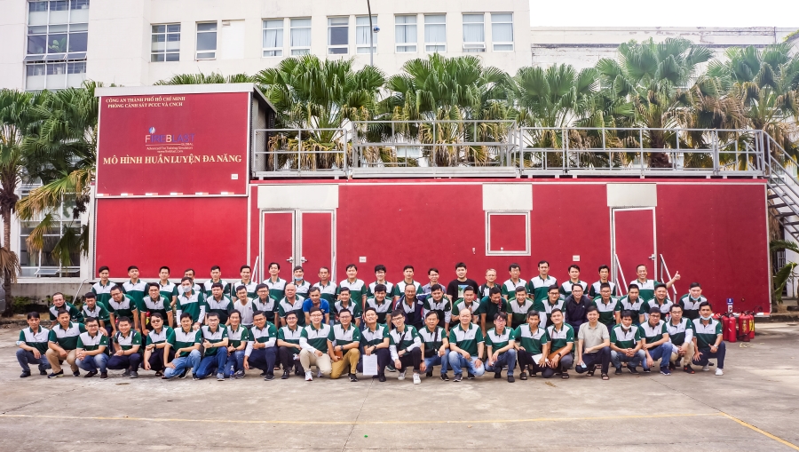 Vietcombank Thành phố Hồ Chí Minh đào tạo và tập huấn công tác PCCC, CNCH