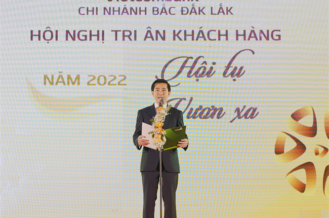 Vietcombank Bắc Đắk Lắk tổ chức Hội nghị tri ân khách hàng năm 2022