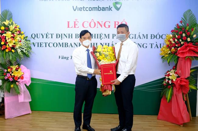 Vietcombank Vũng Tàu công bố quyết định bổ nhiệm Phó Giám đốc Chi nhánh