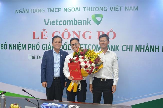 Vietcombank công bố quyết định bổ nhiệm phó giám đốc Chi nhánh Hải Dương 