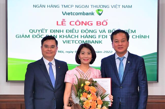 Vietcombank công bố Quyết định điều động và bổ nhiệm Giám đốc Ban Khách hàng FDI