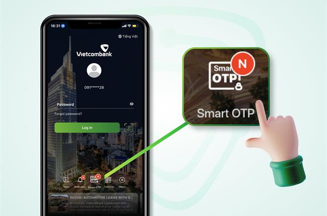 Hướng dẫn nâng cấp phiên bản Smart OTP hợp nhất dành cho khách hàng cá nhân ở ngoài lãnh thổ Việt Nam