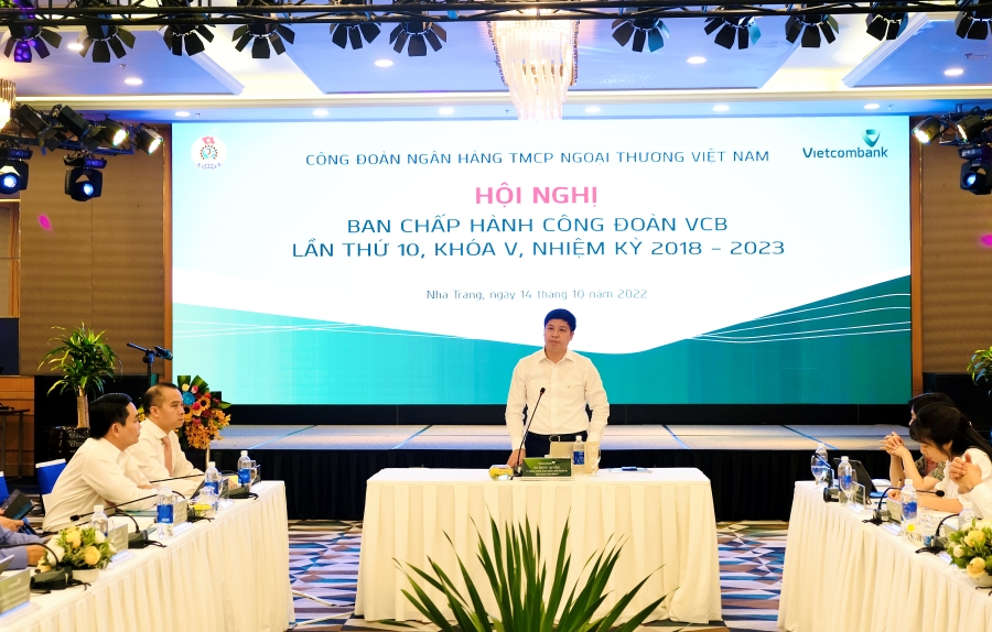 Vietcombank tổ chức thành công Hội nghị Ban chấp hành Công đoàn lần thứ 10 khoá V nhiệm kỳ 2018 - 2023