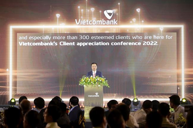 Vietcombank tổ chức hội nghị khách hàng thân thiết năm 2022 với chủ đề “Vững niềm tin - Bền kết nối”