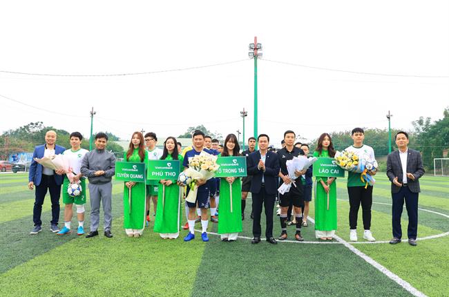 Vietcombank Phú Thọ tổ chức giải bóng đá nam KV2 Bảng C