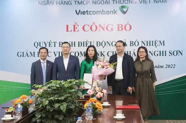 Vietcombank công bố quyết định điều động và bổ nhiệm Giám đốc Chi nhánh Nghi Sơn