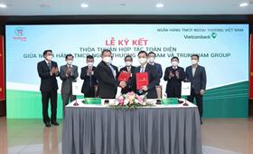 Vietcombank và Trung Nam Group ký kết thỏa thuận hợp tác toàn diện