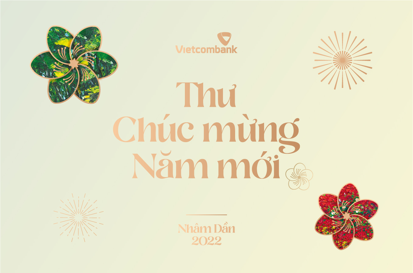 Thư chúc mừng năm mới của Ban lãnh đạo Vietcombank