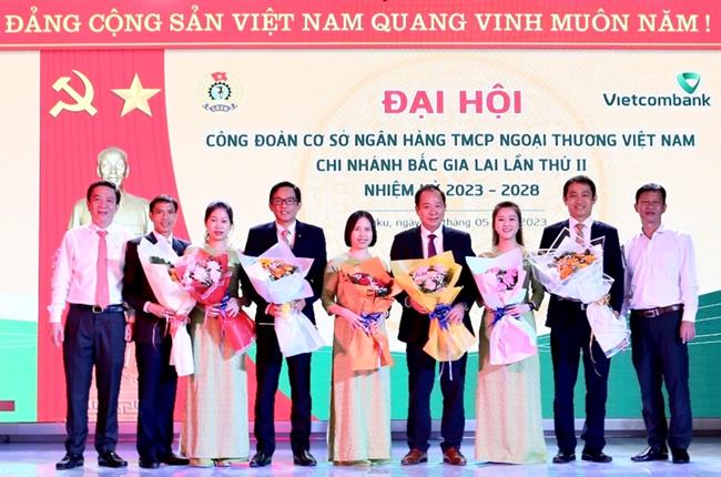 Vietcombank Bắc Gia Lai tổ chức Đại hội công đoàn cơ sở lần thứ 2 nhiệm kỳ 2023-2028