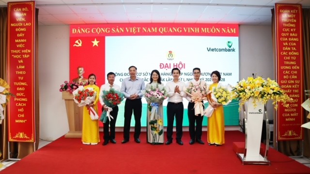 Vietcombank Bắc Đắk Lắk tổ chức Đại hội Công đoàn cơ sở lần thứ I, nhiệm kỳ 2023 - 2028