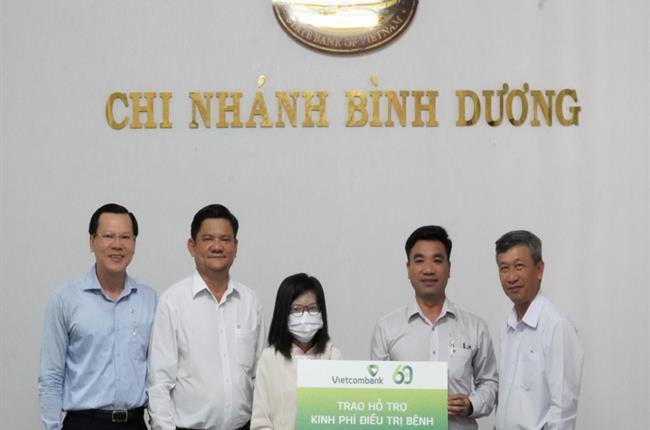 Vietcombank Bình Dương lan tỏa Quỹ Tương ái Vietcombank