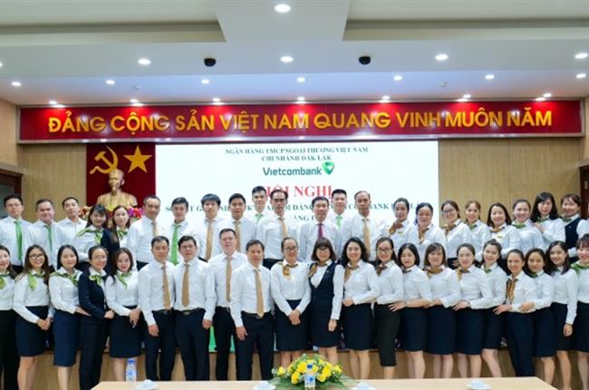 Vietcombank Đắk Lắk tổ chức hội nghị sơ kết công tác Đảng, hoạt động kinh doanh và triển khai nhiệm vụ 6 tháng cuối năm 2023