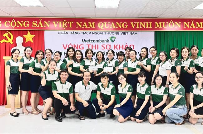 Vietcombank Vũng Tàu tổ chức vòng thi sơ khảo hội thi cán bộ ngân quỹ giỏi 