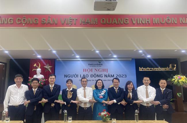 Vietcombank Chí Linh tổ chức hội nghị người lao động năm 2023