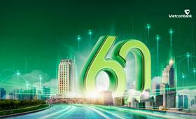 Chào mừng Lễ kỷ niệm 60 năm thành lập Vietcombank và đón nhận danh hiệu Anh hùng Lao động