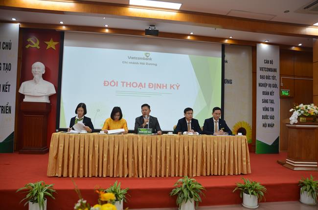 Vietcombank Hải Dương tổ chức Hội nghị người lao động năm 2023