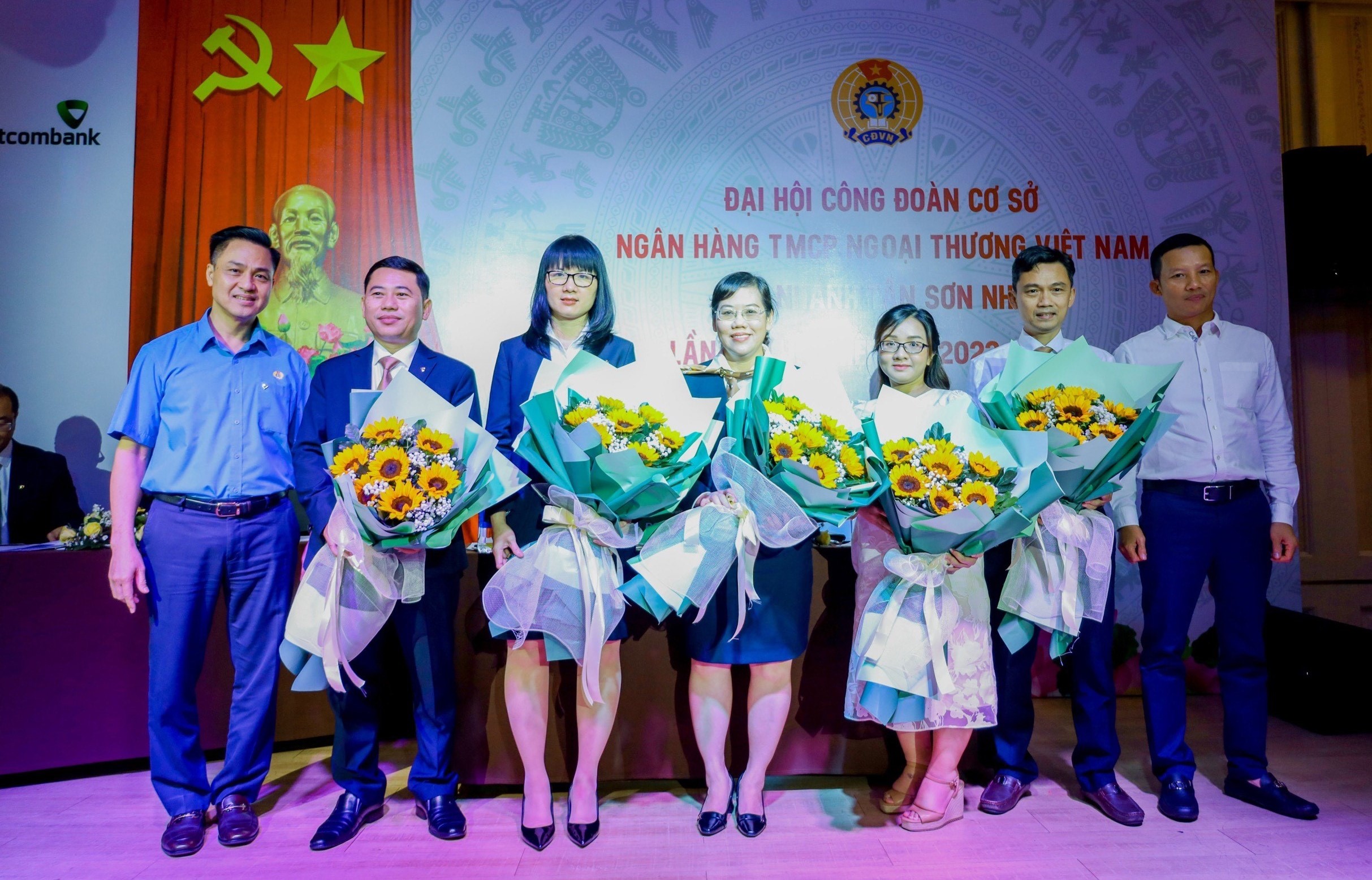 Vietcombank Tân Sơn Nhất tổ chức thành công Đại hội Công đoàn cơ sở lần thứ II, nhiệm kỳ 2023 - 2028