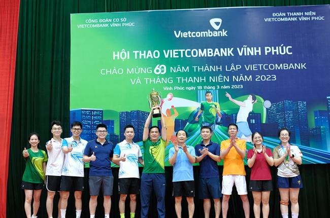 Vietcombank Vĩnh Phúc tổ chức chương trình ngày hội thể thao năm 2023