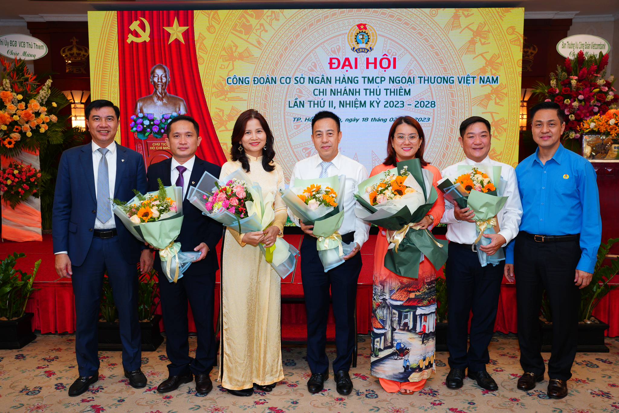 Vietcombank Thủ Thiêm tổ chức thành công Đại hội Công đoàn cơ sở lần thứ II,  nhiệm kỳ 2023 - 2028 