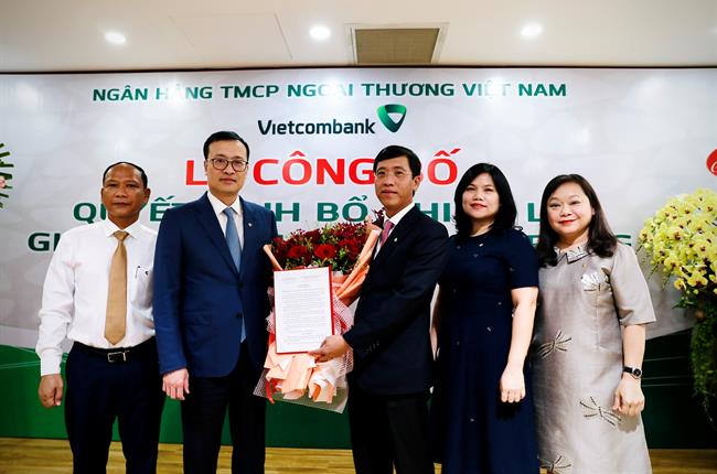 Vietcombank công bố quyết định bổ nhiệm lại Giám đốc chi nhánh Kỳ Đồng