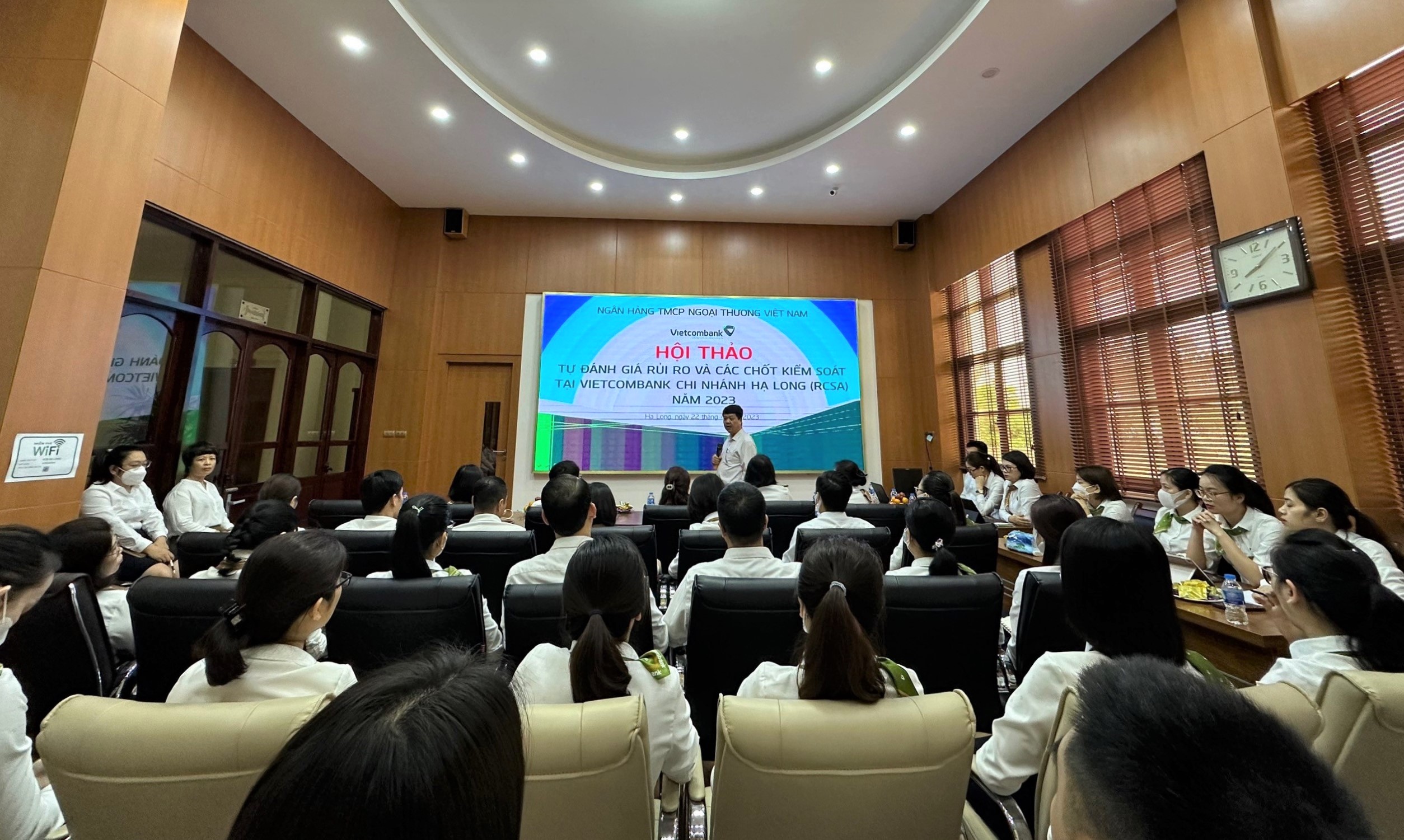 Vietcombank Hạ Long tổ chức hội thảo tự đánh giá rủi ro và các chốt kiểm soát (RCSA)