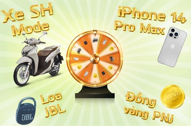 Cơ hội trúng xe SH mode, Iphone 14 cùng nhiều phần quà khi mua bảo hiểm online tại Vietcombank