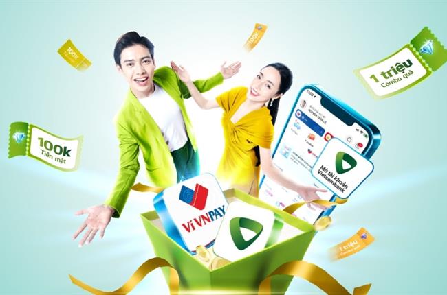 Mở tài khoản Vietcombank trên ví VNPAY - Nhận ngay combo quà tặng 1,1 triệu đồng