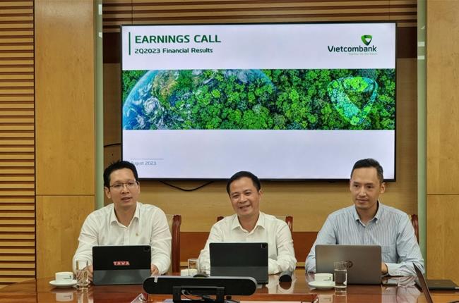 Vietcombank tổ chức công bố kết quả kinh doanh Quý 2 năm 2023 với cổ đông và nhà đầu tư