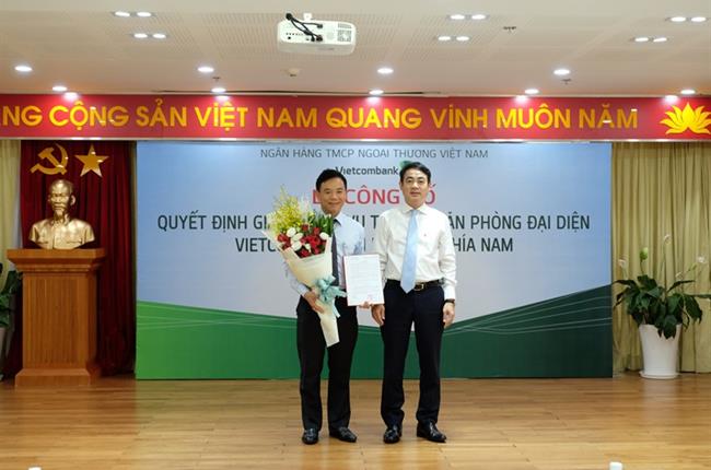 Vietcombank công bố quyết định giao nhiệm vụ Trưởng Văn phòng Đại diện tại khu vực phía Nam