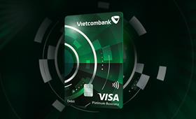 Thẻ ghi nợ Vietcombank Visa Business