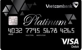 Thẻ Vietcombank Visa Platinum Debit
