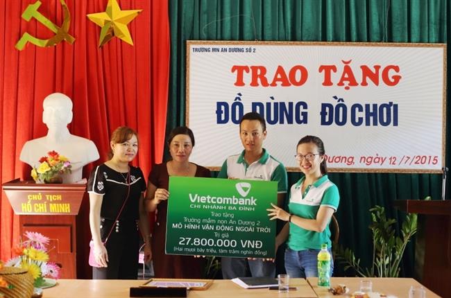 Đoàn Thanh niên Vietcombank Ba Đình với chương trình ngày hè xanh tình nguyện 