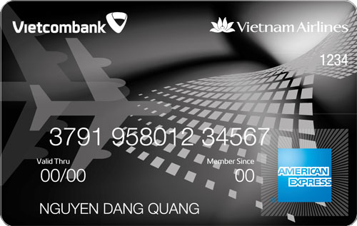 Thẻ tín dụng quốc tế Vietcombank Vietnam Airlines Platinum American Express®