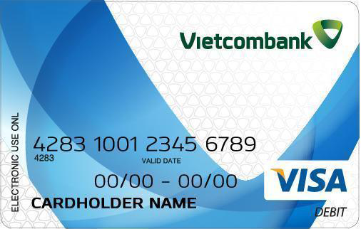 Vietcombank Connect24 Visa International Debit Card